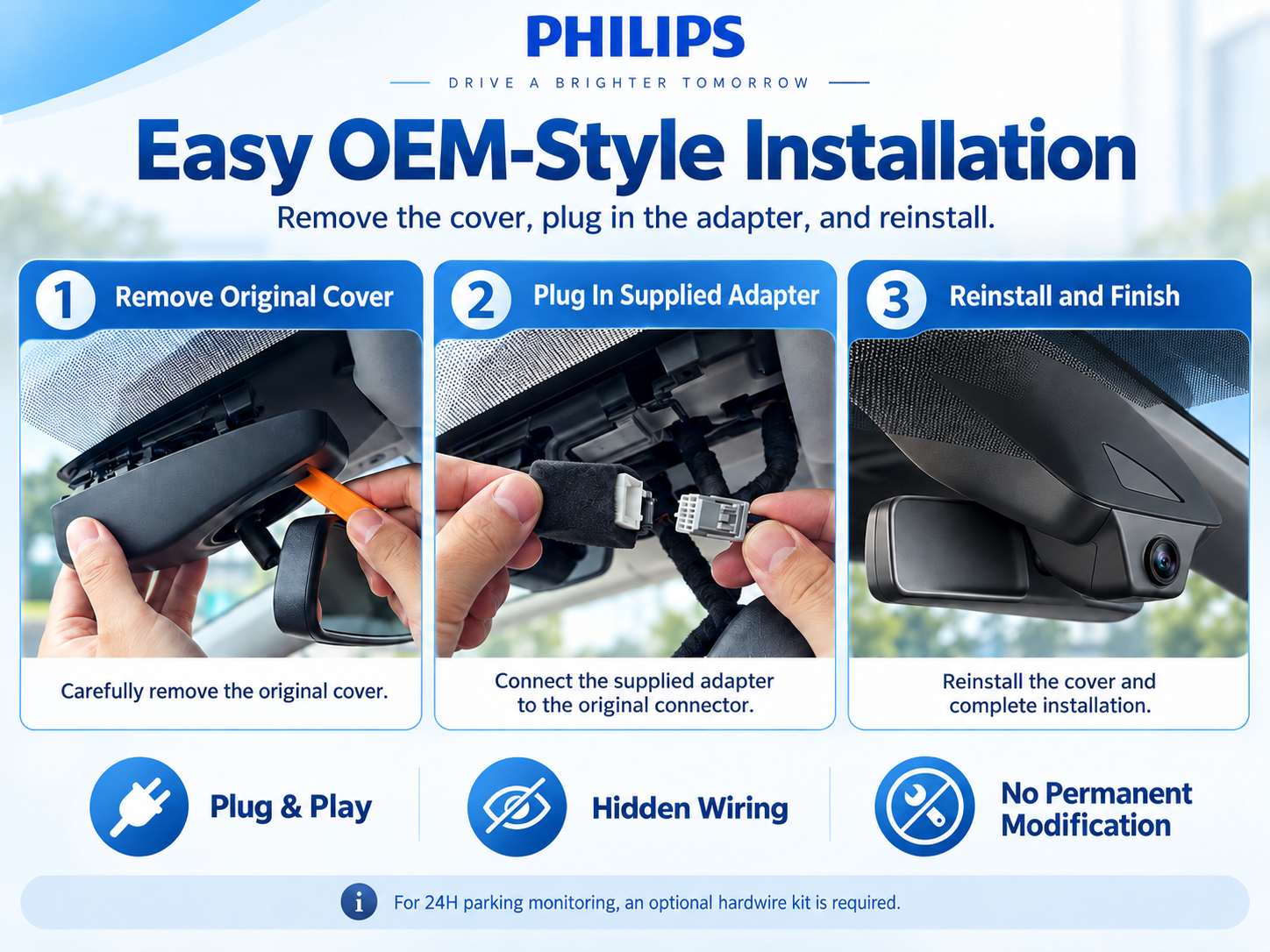 Easy OEM-Style Installation
