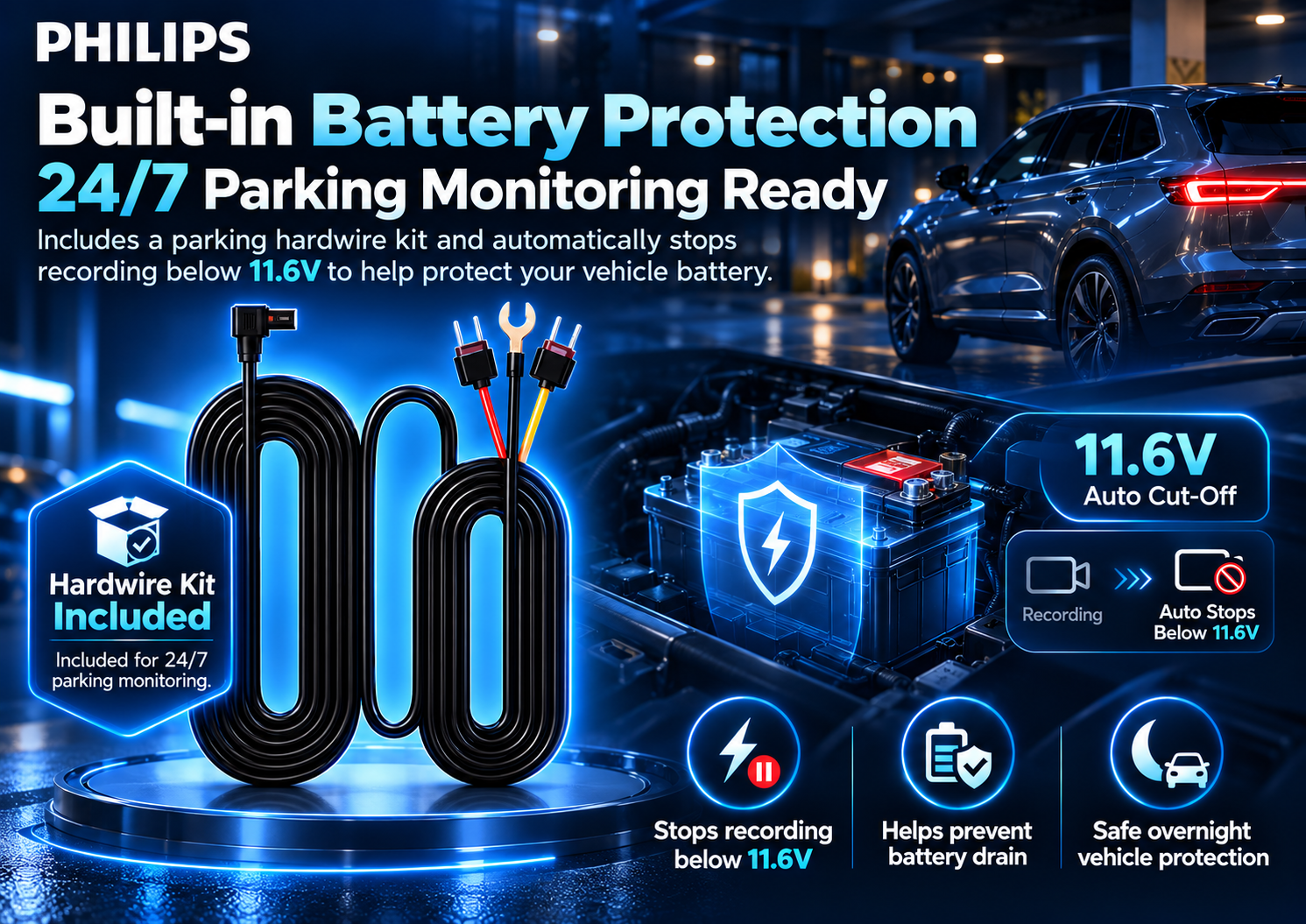 Battery Protection for Parking Mode
